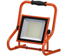 30W LED prožektorius su stovu WORKLIGHTS, oranžinis, 4000K, su baterija, IP44