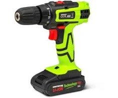 Akumuliatorinis suktuvas-gręžtuvas CONSTRUCTOR, 20 V, 2 x 2,0 Ah Li-ion, 28 Nm