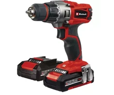 Einhell Ak. grežtuvas TE-CD 18/2 Li (2x2,0 Ah) kroviklis ir 2 vnt. akumuliatorių 18V 2,0 Ah