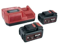 Grąžtas Akumuliatorių rinkinys FLEX P-SET 55R 18V 2x5Ah
