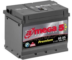 Akumuliatorius automobiliui LT AMEGA 12V/60AH/600A Premium