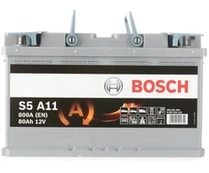 Akumuliatorius BOSCH S5 AGM, 95Ah, 850A