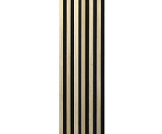 Akustinė dailylentė 6L, ąžuolo spalvos, 265 x 30 cm