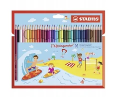 Stabilo Pieštukai spalvoti akvareliniai 36vnt.