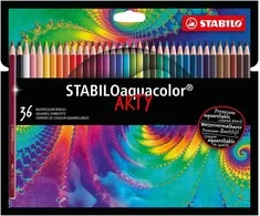 Stabilo Pieštukai spalvoti akvareliniai ARTY 36vnt.