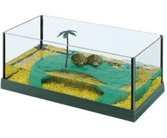 Akvariumas vėžliams HAITI 40 Ferplast 41x21x16cm stiklinis