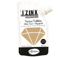 Aladine Farba brokatowa Pastelowo Złota 80 ml