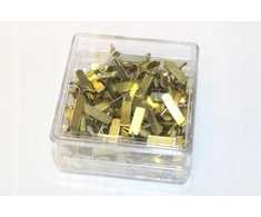 ALCO Brass užsegimas 16 mm žalvaris 100 vnt