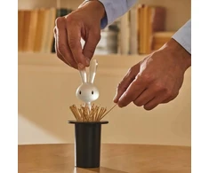 Alessi MAGIC BUNNY Indelis dantų krapštukui / Geltona