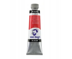 Aliejinės dažai - Van Gogh - Nuolatinė raudona - 40ml - Lengvas naudojimas - Kreminė tekstūra