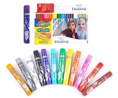 Aliejinės kreidelės Colorino Disney Frozen II, 12 spalvų