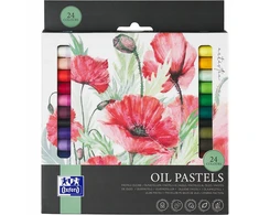 Aliejinės kreidelės Oxford Artistic 24 spalvos