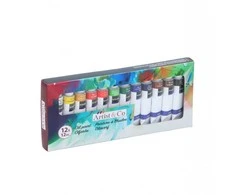 Other Brand Kitų gamintojų aliejiniai dažai 12 ml tūbelėse po 12 spalvų