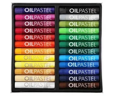 Aliejiniai pasteliai - Mungyo - 24 vnt - 24 spalvos - Labai pigmentuoti - Aukščiausios kokybės