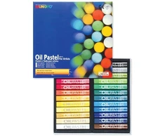 Aliejiniai pasteliai - Mungyo - 24 vnt - 24 spalvos - Labai pigmentuoti - Aukščiausios kokybės