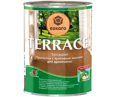 Aliejus medienai ESKARO TERRACE, rudos sp., 2,7 l