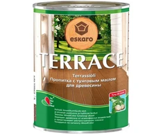 Aliejus medienai ESKARO TERRACE, rudos sp., 2,7 l
