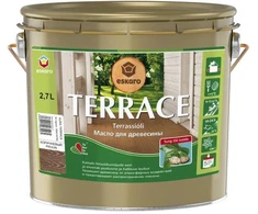 Aliejus medienai ESKARO TERRACE, rudos sp., 2,7 l