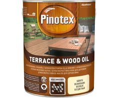 Aliejus medienai PINOTEX WOOD OIL, tikmedžio sp., 1 l