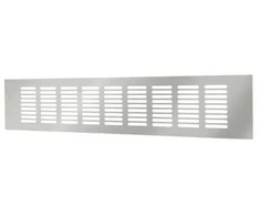 Aliumininės ventiliacijos grotelės RA630S, 60 x 300 mm, sidabro sp.