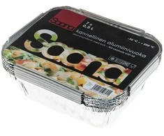 Aliumininiai indai Saana 500ml/7vnt.