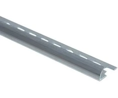 Aliumininis plytelių profilis Z2A A2, išorinis, poliruotas, 10 mm x 2,5 m