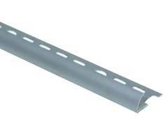 Aliumininis plytelių profilis Z2A A3, išorinis, anoduotas Aliumininis, 10 mm x 2,5 m