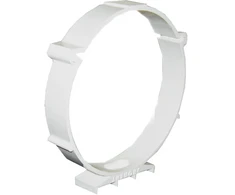 Aliuminio ortakis DN120, 3 m, baltos sp.