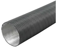 Aliuminio ortakis G125A, DN125, 3 m, antracito sp.