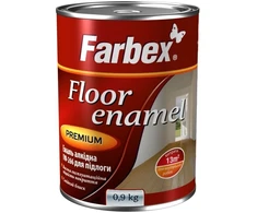 Alkidiniai emaliniai grindų dažai FARBEX PF-266, geltonai rudos sp., 2,8kg
