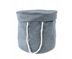 Allbag KOSZ NA ZABAWKI POJEMNIK ORGANIZER Z POKRYWĄ DUŻY XXL + MATA DO ZABAWY