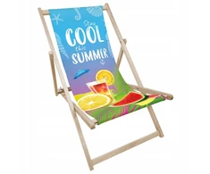 Allbag Medinis gultas "stay Cool This Summer" - bukmedžio, 55x120cm