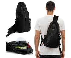 Allbag PEČIŲ KREPŠIS, Juodas, VYRIŠKAS, MOTERISKAS, SIENINĖ KREPŠELIS, KELIONĖS MIESTAS
