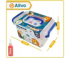 Allvo Kūrybinis „Magic Vanduo Toy Gel“ figūrėlių rinkinys, skirtas vaikams