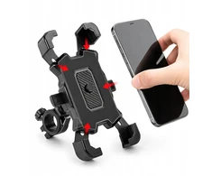 Alogy Dviračio telefono laikiklis 4,5-7" automatinis 360 antivibracija