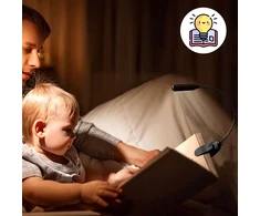 Alogy LED mokyklinio stalo lempa vaikams skaitymui, tvirtai reguliuojama segtuku