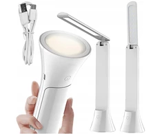 Alogy Led stalinė lempa su žibintuvėliu, 1200mah, balta