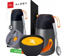 Alogy Maisto Termosas Vaikams, Sriubai, 700ml, Nerūdijančio Plieno