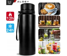 Alogy TERMINIS BUTELIS TERMINIS BUTELAS 1L KAVAI IR YERBA MATE ARBATA SU ALAUS VERYLU