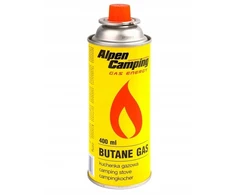 Alpen Camping GAZ DO KUCHENKI NABÓJ KARTUSZ kartusze gazowe 1szt 400ml