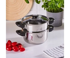 Altom Design Garinimo puodas, nerūdijančio plieno indukcinis puodas, Altom Emilio, 2,2 l
