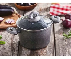 Altom Design INDUKCINIS PUODAS 3,2 L ALIUMININIS SU DANGIU DYFLON SRIUBĖS virti