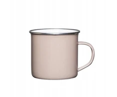 Altom Design taupe emalinis puodelis 500ml 9cm ALTOM