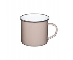 Altom Design taupe emalinis puodelis 500ml 9cm ALTOM