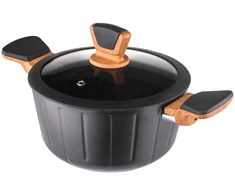 Altom Design VALDINOX INITIO PUODAS 20cm SU DANGIU 2,4L DUJŲ ĮVEDIMO