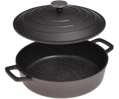 Alumininis puodas su marmurine danga Kamille 4l, 28cm, indukcijai