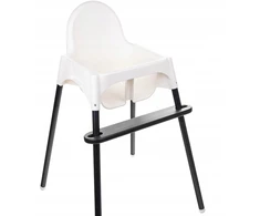 aMami Komplektacija: Reguliuojama kėdutė + IKEA Antilop fanera Juodas stiliaus