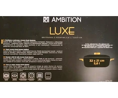 Ambition LUXE neprideganti keptuvė 5,6 l