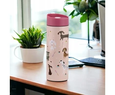 Ambition TERMINIS TERMOSOLIS VAIKAMS TERMINIS PUODULIS MOKYKLUI ROŽINĖ AUTOMATINĖ dangtelis 400ml