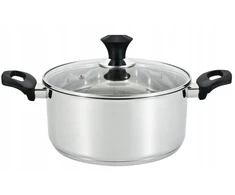 AMEFA SAHARA nerūdijančiojo plieno indukcinis puodas su dangčiu 24 cm 5,5 l